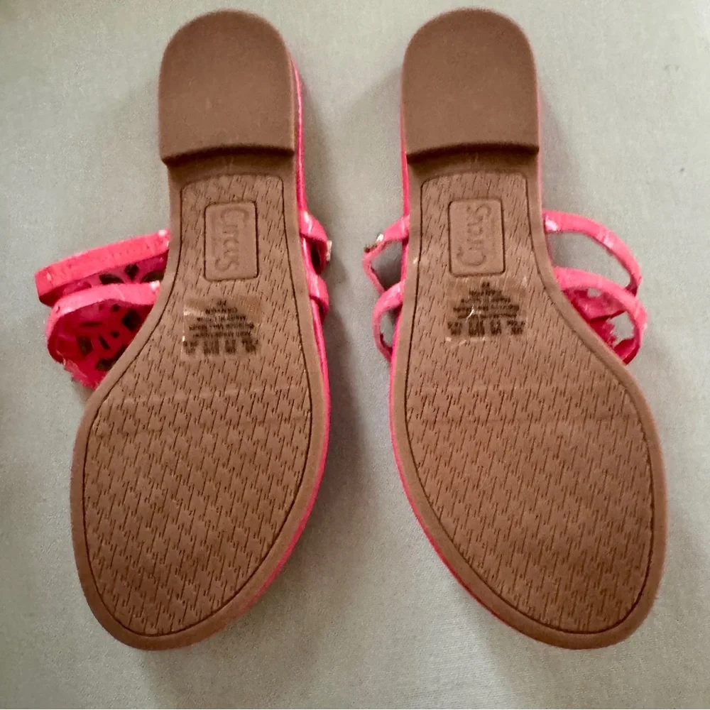 Circus by Sam Edelman Womens Canyon Thong Flat Sandals Pink Size 7.5 - Picture 3 of 5